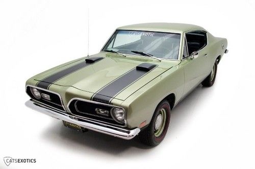 1969 plymouth barracuda s numbers matching low miles since restoration