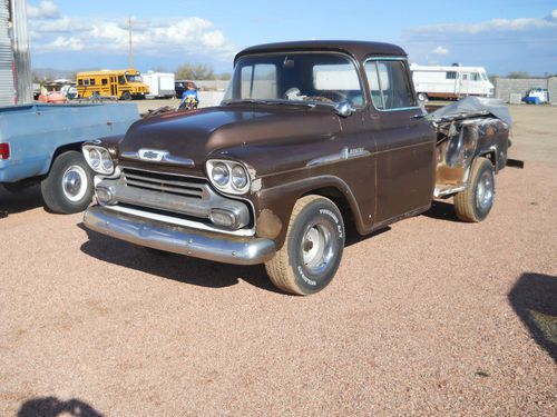1958 chevrolet 3200 apache pickup