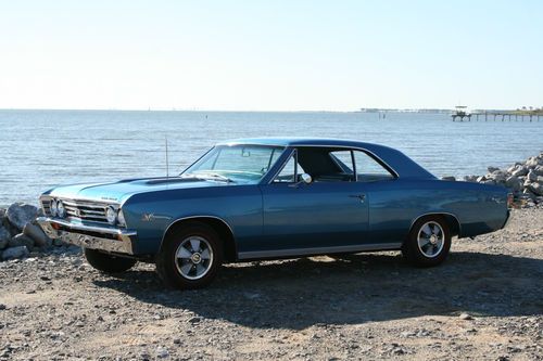 1967 chevelle ss 396 4 speed #'s matching nut and bolt restoration blue on blue