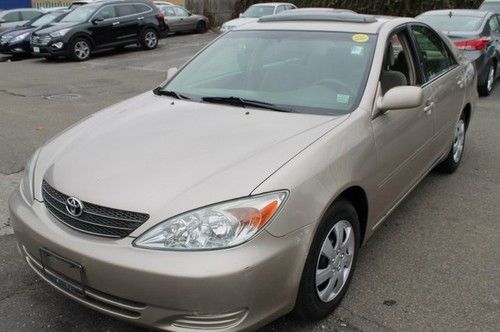 2002 toyota camry 4dr sdn le at