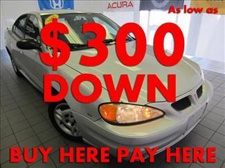 2005(05) pontiac grand am se beautiful silver! clean! must see! save huge!!!