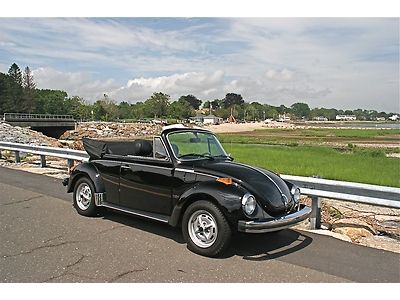 1979 volkswagen beetle convertible "only 19,600 miles!!! time capsule!!!"