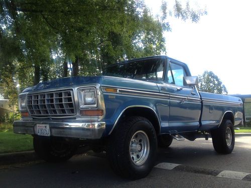 1979 ford ranger f-250 4x4 124,000 actual miles