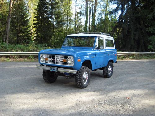1973 ford bronco uncut ranger 302 manual ps pb extremely nice