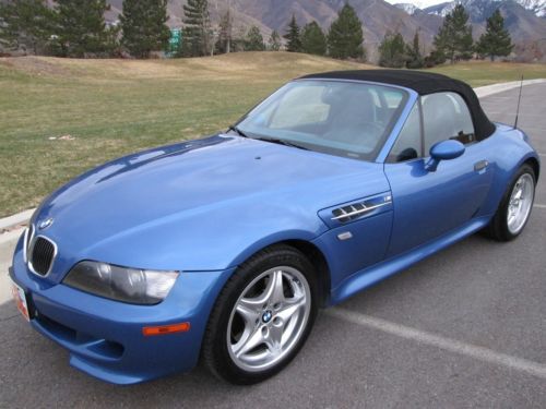 2000 bmw z3 m roadster convertible with factory hardtop - 59k low miles
