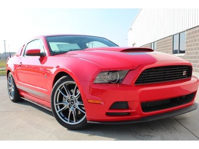 2013 roush rs mustang v6 coupe 2door rwd 6-speed manual red 13