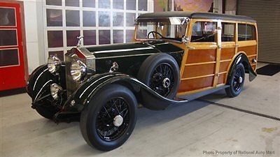 In az - 1930 rolls royce phantom ii shooting brake 300 woodie one of a kind