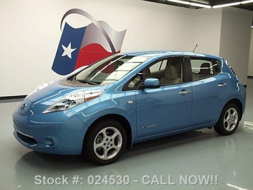 2012 nissan leaf sl zero emission electric nav only 11k texas direct auto