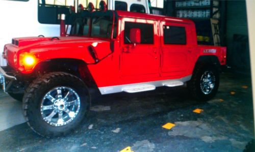 1996 h1 hummer- beautiful red!!