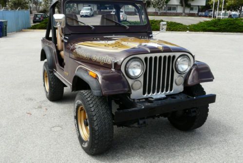 Jeep cj5 golden eagle with powerful v8