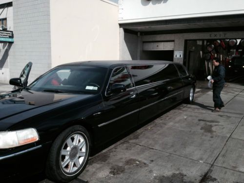 2007 lincoln town 120&#034; stretch limousine tiffany built