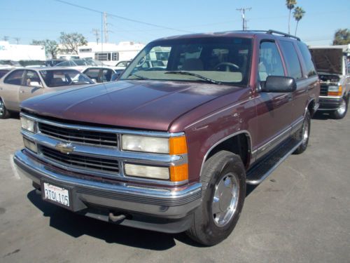 1997 chevy tahoe no reserve