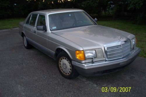 420sel 1986 gas automatic
