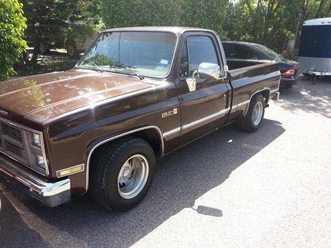 1985 gmc sierra classic (383 stroker engine) and many more mods....