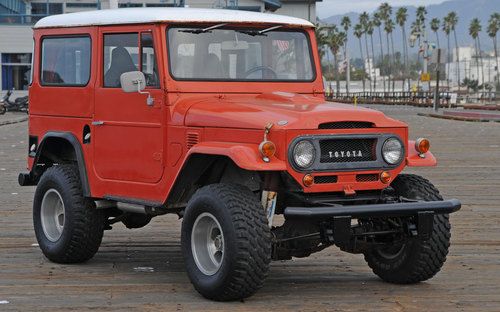 Classic 1969 toyota fj40 4wd with 327 v8 4 speed 1 owner local car since 1978