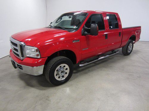 05 ford f250 turbo diesel crew cab 4x4 short bed auto xlt one colo owner 80 pics