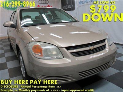 2055(05)cobalt ls we finance bad credit! buy here pay here as low as down $799