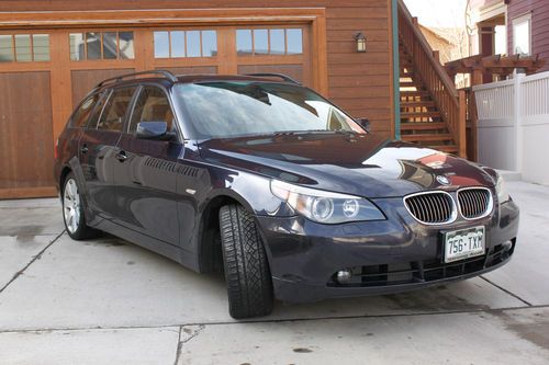 2007 bmw 530xi 6 spd manual wagon!!! extremely rare!!
