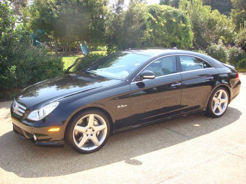 07 mercedes-benz cls63  special 1 of 1 mb custom slr black - disignio - warranty