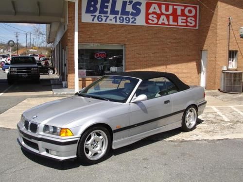1999 bmw m3 convertible leather new top clean carfax