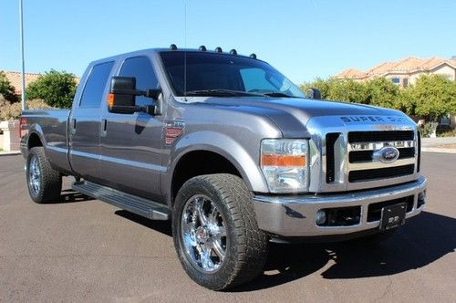 2008 f250 crew cab 4wd powerstroke 6.4 diesel loaded extra clean! we trade/ship!