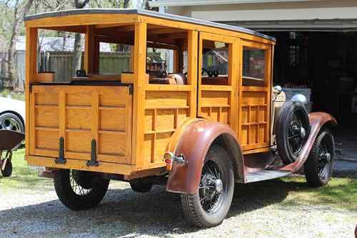 1930 ford model a woody