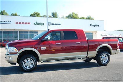 Save at empire dodge on this all-new mega cab longhorn cummins 4x4 w/ sunroof