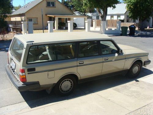 1989 volvo 245 dl wagon 4-door runs great cosmetic issues on interior