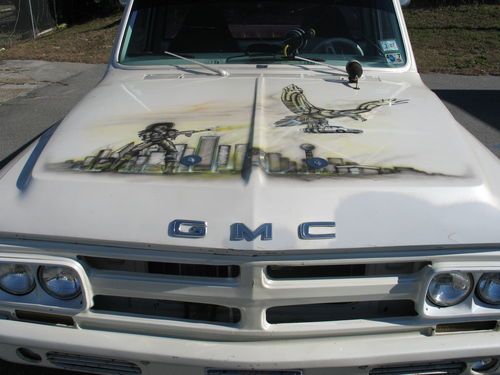 1968 gmc truck **custom painted hood***