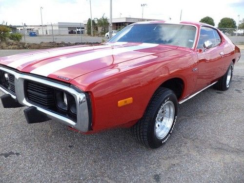 1973 dodge charger factory 318cc, matching #'s, cold a/c, new in every way