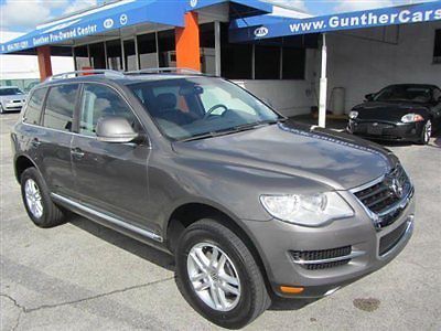 V6 low miles 4 dr suv automatic gasoline 3.6l v6 galapagos gray- vw certified