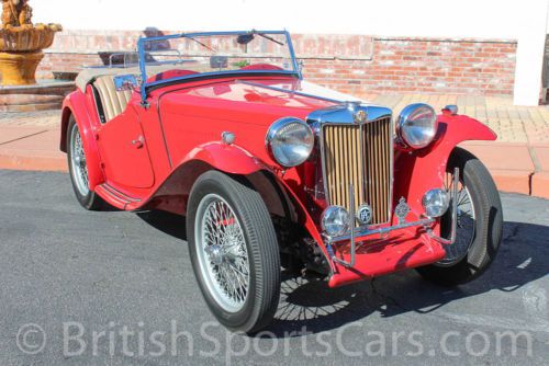 1949 mg tc 1 owner for over 40 years california car