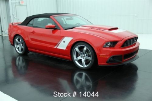 2014 roush stage 3 new 5.0 v8 supercharged convertible automatic rs3 navigation