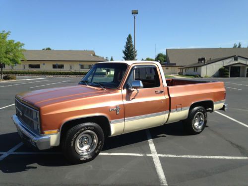 1981 chevy short bed rust free