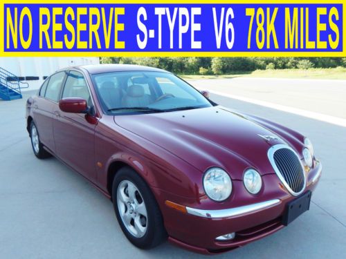 No reserve 2 owner 78k loaded auto 2.5 x-type xjr xk8 3.0 sport 02 03 04 05