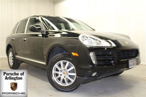 2008 cayenne awd leather navigation moon roof heated seats black clean