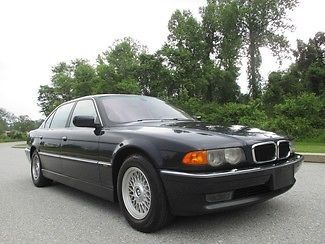 2000 bmw 740il long wheel base blue over tan loaded runs new serviced no reserve