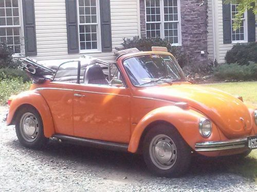 1973 super beetle convertible rare automatic autostick vintage ladybug!!!