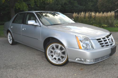 2011 cadillac dts. no reserve.leather/low miles/bose/vogues!!/salvage/rebuilt