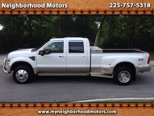 2008 ford f450 4x4  king ranch  loaded h&amp;s tuner egr and dpf delete  f-350 f-550