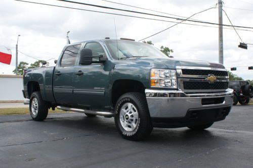 4x4 chevy 2500 crew cab duramax diesel automatic bedliner alloys new tires