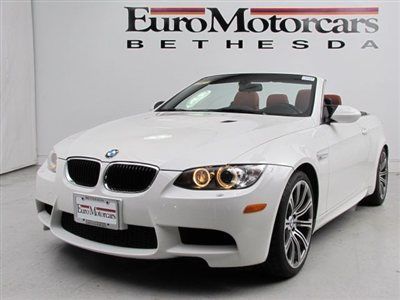 Used dct white navigation red leather convertible 08 09 11 12 euromotorcars