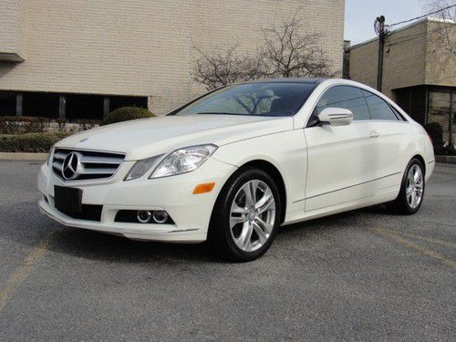 2010 mercedes-benz e350 coupe, only 19,970 miles, warranty!!!