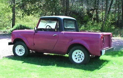 1961 international harvester scout    first year built   very good condition