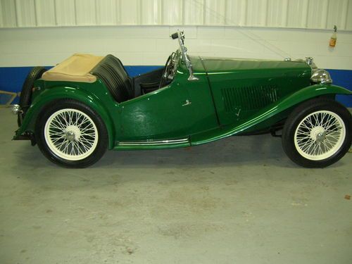 One of a kind 1949 mg tc roadster