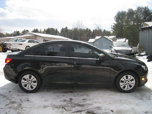 2012 chevy cruze ls sedan salvage repairable title project only 3,598 miles !!!