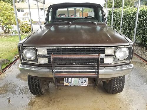 1981 ford courier 2.3 5spd 4x4