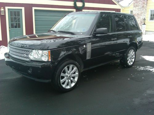 2006 range rover sc supercharged  one owner garage stored documented maintenance