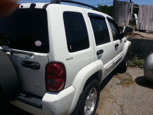 2002 jeep liberty 4x4 3.7l rebuildable or parts vehicle with clean title