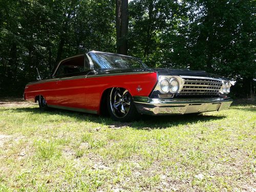 1962 impala bagged lowrider custom 63 64 viper red &amp; black